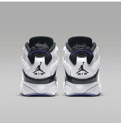 Nike Official Genuine JORDAN 6 RINGS Men's Sports Shock Absorption Basketball Shoes 322992-104