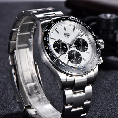 Rolls Timi Panda muški satovi – kvarcni kronograf, luksuzni model, safirno staklo s antirefleksivnim premazom, vodootporan, sportski stil