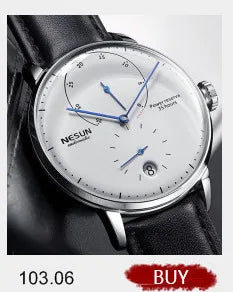 Luxury Brand Switzerland LOBINNI Perpetual Calendar Automatic Mechanical Men's Watches Sapphire Multi-function Clock L13019-8