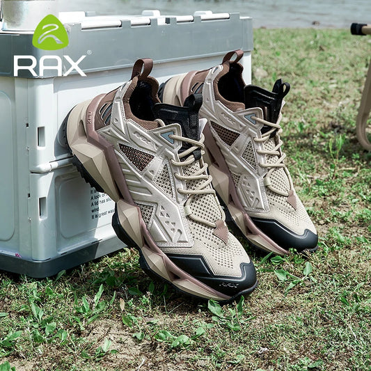 Rax Men's Hiking Shoes Breathable Hunting Boots Outdoor Sports Mesh Sneakers Lightweight Mountain Casual Trekking Shoes for Men