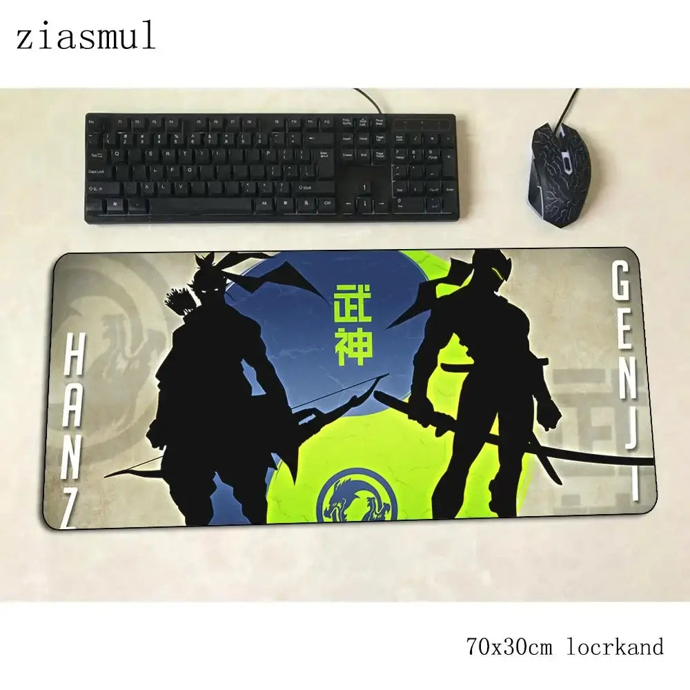 overwatch mouse pad Covoraș de mouse cu desene animate pentru computer 700x300x3mm covoraș de mouse pentru jocuri mare Indie Pop padmouse tastatură jocuri PC gamer birou