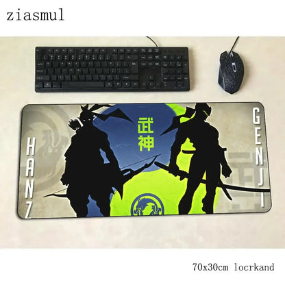 overwatch mouse pad Covoraș de mouse cu desene animate pentru computer 700x300x3mm covoraș de mouse pentru jocuri mare Indie Pop padmouse tastatură jocuri PC gamer birou