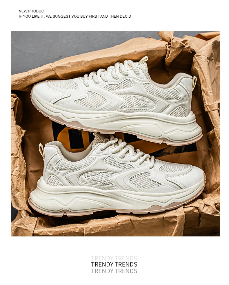 Adidași casual de viteză pentru bărbați, primăvară-vară, cu talpă moale, antiderapant, respirabili, pentru alergare în aer liber, pantofi sport de modă pentru tineri Joker