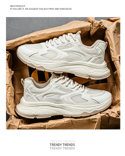 Adidași casual de viteză pentru bărbați, primăvară-vară, cu talpă moale, antiderapant, respirabili, pentru alergare în aer liber, pantofi sport de modă pentru tineri Joker
