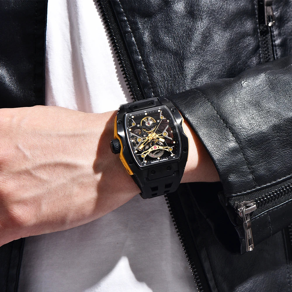 2026 Pagani Design new men's watch 50 meter waterproof stainless steel case luminous dial fashionable men's mechanical watch