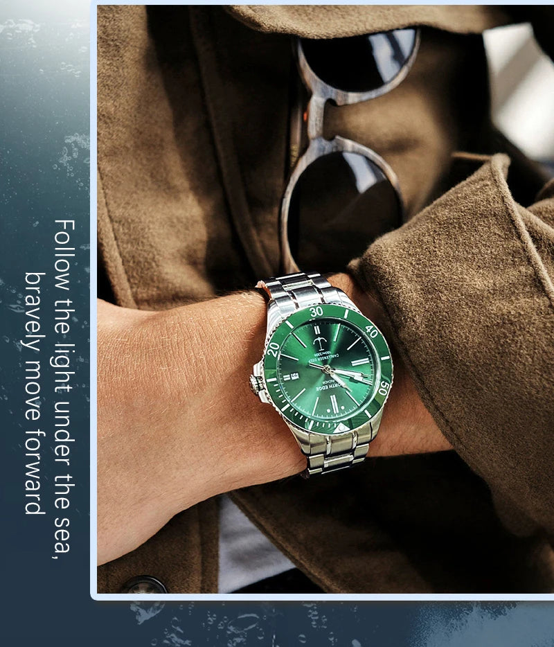 NORTH EDGE ANCHOR 42MM Men Mechanical Wristwatch Luxury Sapphire Glass MIYOTA 8215 Automatic Watches 10bar Waterproof Watch Men
