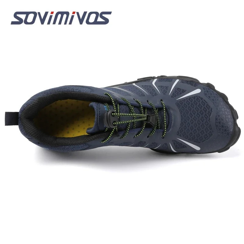 Men's Trail Running Shoes, Lightweight Athletic Zero Drop Barefoot Shoes Non Slip Outdoor Walking Minimalist Shoes for Women