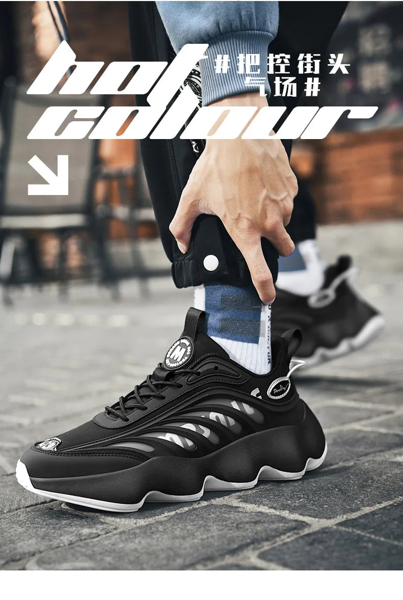 Miesten kengät, sneakerit, miesten rennot vapaa-ajan kengät, luksuskengät, hengittävät muotikengät, loaferit ja juoksukengät miehille