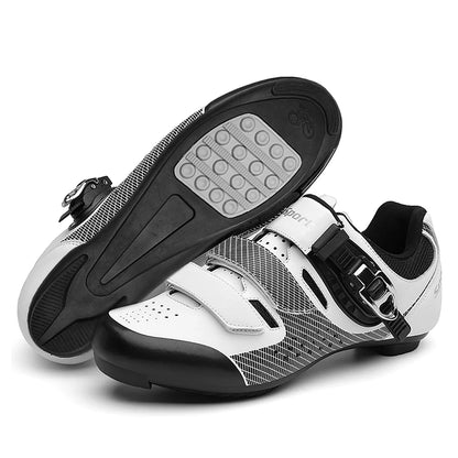 Pantofi de ciclism pentru bărbați fără crampoane, pantofi MTB pentru pedale plate, pantofi de viteză din cauciuc antiderapant pentru biciclete de șosea, adidași de curse pentru femei pentru biciclete montane