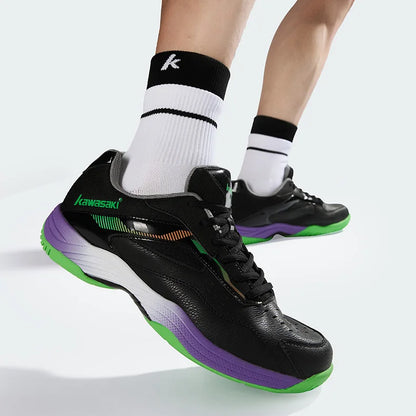 Kawasaki čevlji, moški športni copati K1B50-C32023 in C32011 s tehnologijo Anti Twist, profesionalni čevlji za namizni tenis in badminton, moški športni copati