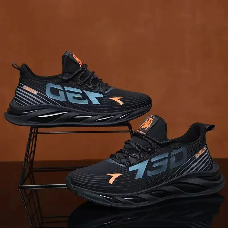Men’s Shoes New Summer Breathable Mesh Tide Brand Sports Leisure Running Lightweight Red Boom Fashion Shoes