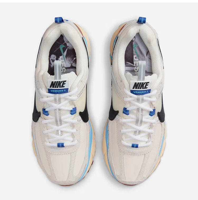 Nike uradni originalni ženski retro tekaški copati Zoom Vomero 5 z zračnim podplatom HF4524-111