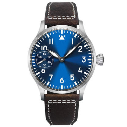 Corgeut Luxury Sapphire Glass 42 Mm Dial St3600 Or St3601 Hand-Wound Movement 316L Steel Case Men's Watch 30 M Water Resistant