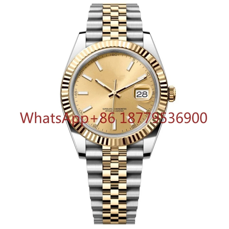 2026 Men's 904L Stainless Steel Automatic Mechanism Sapphire glass 41MM Watches Customized