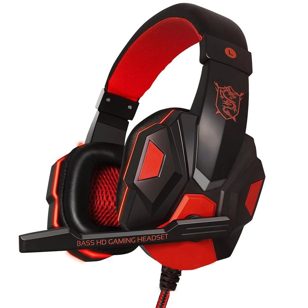 Casque de jeu filaire USB 3.5mm, avec Microphone, suppression du bruit, HiFi, stéréo, basse, pour PS4, PS5, Xbox One, ordinateur portable