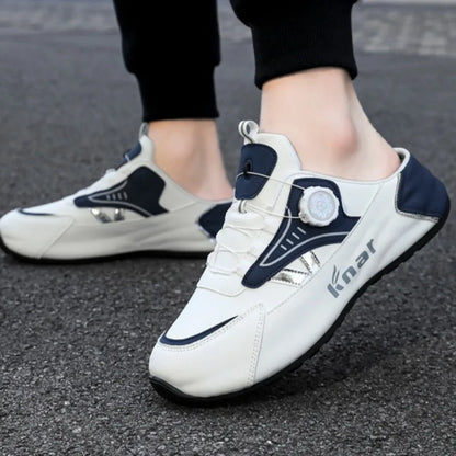 Platform-sneakers med åndbart, trendy mesh til sommeren, nye sports- og fritidssko til mænd i store størrelser 39-48