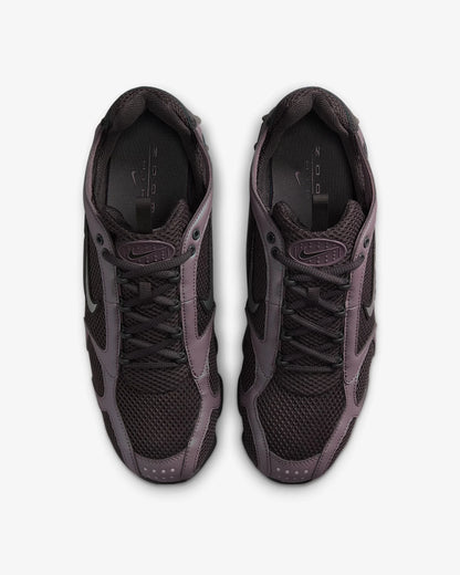 Nike Air Zoom Spiridon Cage 2 Scarpe casual unisex basse Abbigliamento sportivo Grigio e rosso Resistenti all'usura Calzature lifestyle CJ1288-600