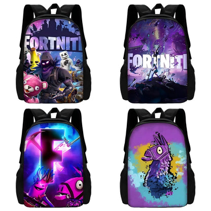 New Hot Game Fortnite Kids Backpacks Boys and Girls Student Birthday Gift Child School Bags Unisex Camping Durable Rucksack