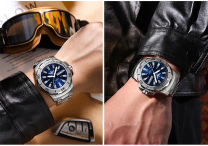 Yelang V5.1 Men's Watch 44mm Super Dive 300M Professional Waterproof SW220 Movement Luxury Automatic Mechanical Watch for men