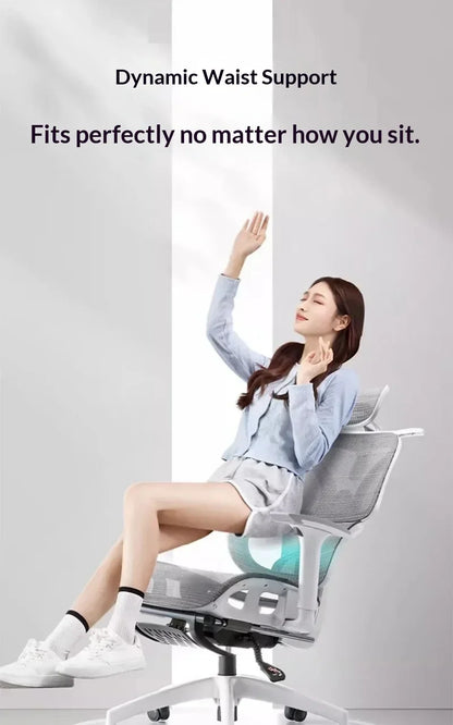 Comfortable Ergonomic Study Chair Waist Home Computer Relaxing Chair Office Chair High Back Ergonomic Chairs Office Furniture