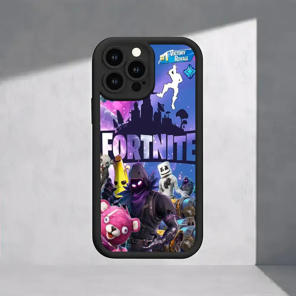 F-Fortnite Game Phone Case for Samsung S26 S25 S24 S23 S22 S21 S20 F06 M16 Note 20 FE Plus Ultra 4G 5G Soft Silicone TPU Cover