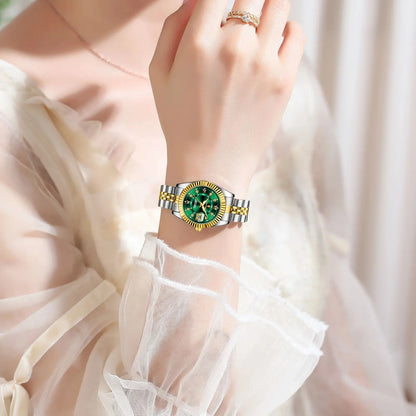 POEDAGAR Top Luxury Ladies Wristwatch Waterproof Luminous Date Casual Women Watch Stainless Steel Quartz Fashion Women's Watches