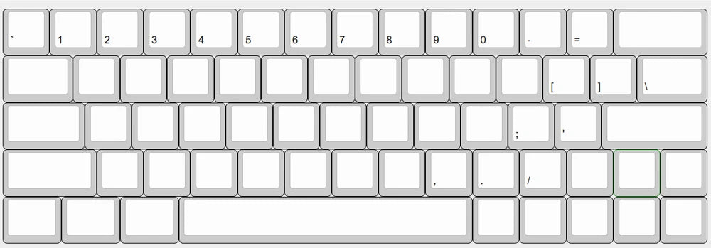 Hot-Swap 64RGB Mechainical Keyboard Custom PCB Compatibal With GH60 Wooting 60he RAKK PCB Kit optional