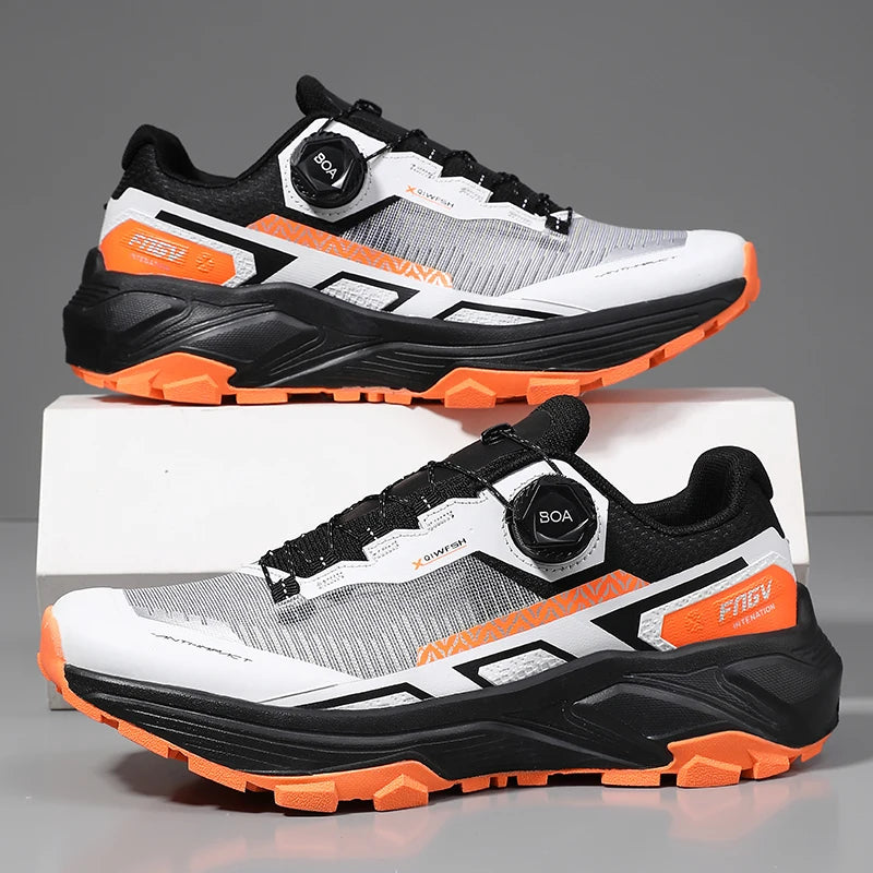 2025 Hot Selling Lightweight Rebound Men's Sports Shoes Marathon Racing Professional Running Shoes Street Fashion Casual Shoes