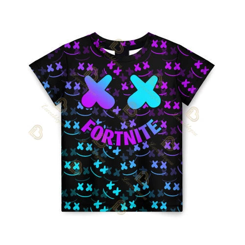 T-shirt Fortnite 2026 para rapaz, verão, anime, gaming, T-shirt para todos, camisola gira, T-shirt básica Battle Gamer, manga curta para homem