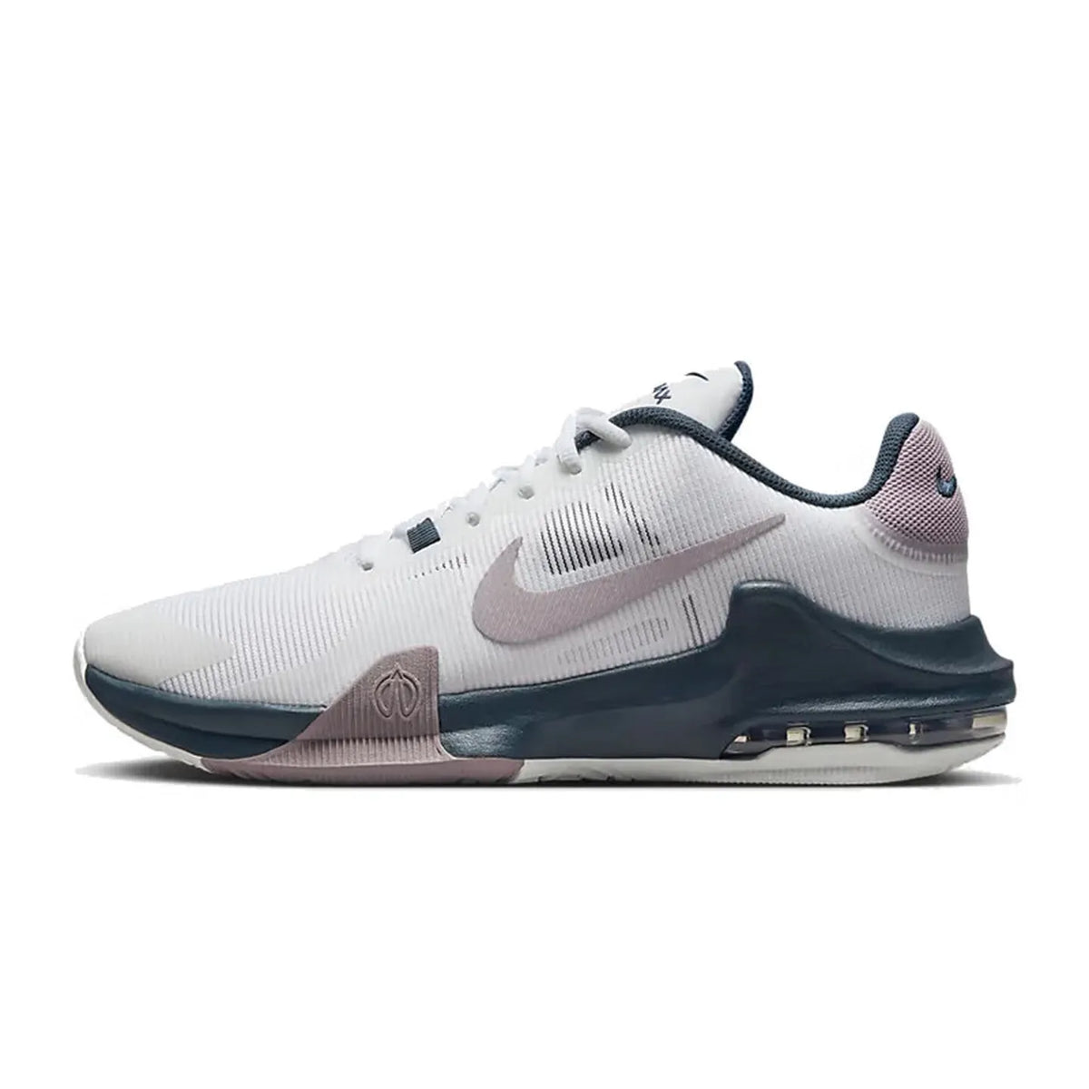 Nike Air Max Impact 4 Low-Top-Basketballschuhe – lässig, vielseitig, rutschfest, strapazierfähig, gepolstert DM1124-002