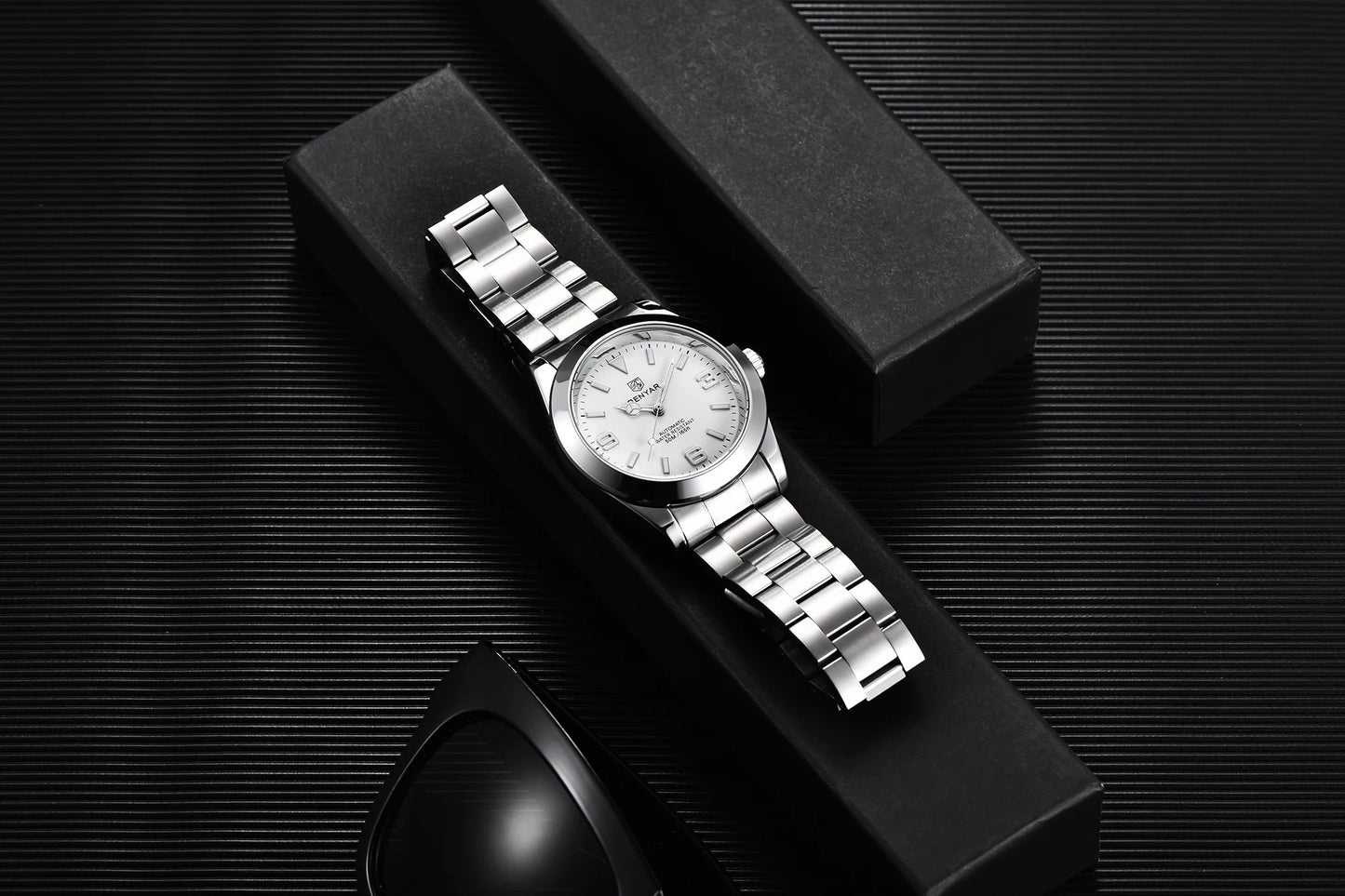BENYAR 2025 New Men's Automatic Mechanical Watch Business Sports Luxury Men's Watches 50M Waterproof Clock Relogios Masculino