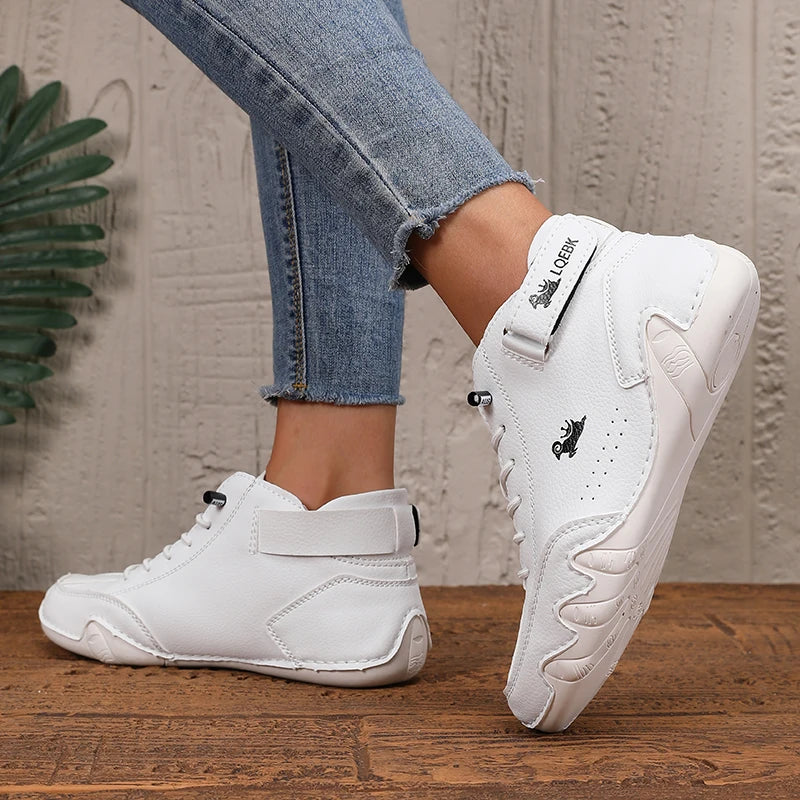 Women's Sports Shoes Outdoor Hiking Flat Bottom Comfortable Lazy Brand Casual Driving Shoes Breathable Fashion Sneakers