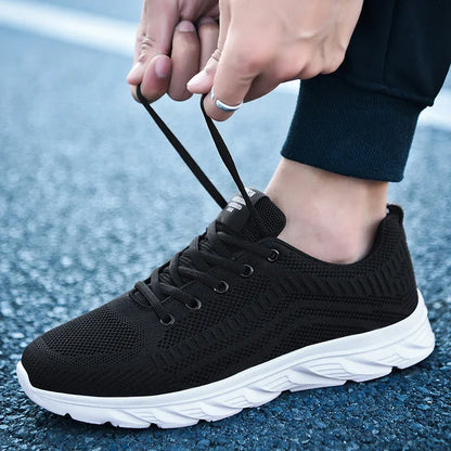 Zapatillas de running para hombre, zapatillas deportivas de moda, ligeras y transpirables, zapatillas cómodas para caminar, zapatillas deportivas para hombre.