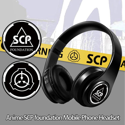 Auscultadores Anime Over-Ear Miku Nakano Sanjiu Bluetooth 5.0 – Headset Gaming Estéreo Sem Fios com Graves Profundos, Microfone e Suporte para Cartão TF