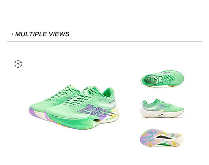 QIAODAN Feiying PB6.0 hardloopschoenen met koolstofplaat voor heren, professionele marathon-wedstrijdschoenen, lichtgewicht sportschoenen QDB023263299