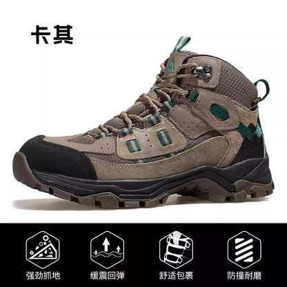 HUMTTO Hiking Shoes Men Winter Outdoor Sports Climbing Shoes hunting shoes Warm women Trekking  Sneakers ankle boots  Tactical