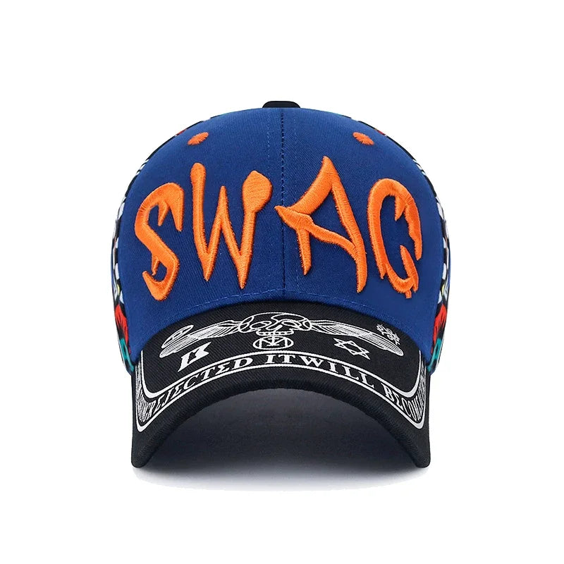 New Casual Fashion Letter Embroidery Printing Baseball Cap Outdoor Sunscreen Sunshade Hat