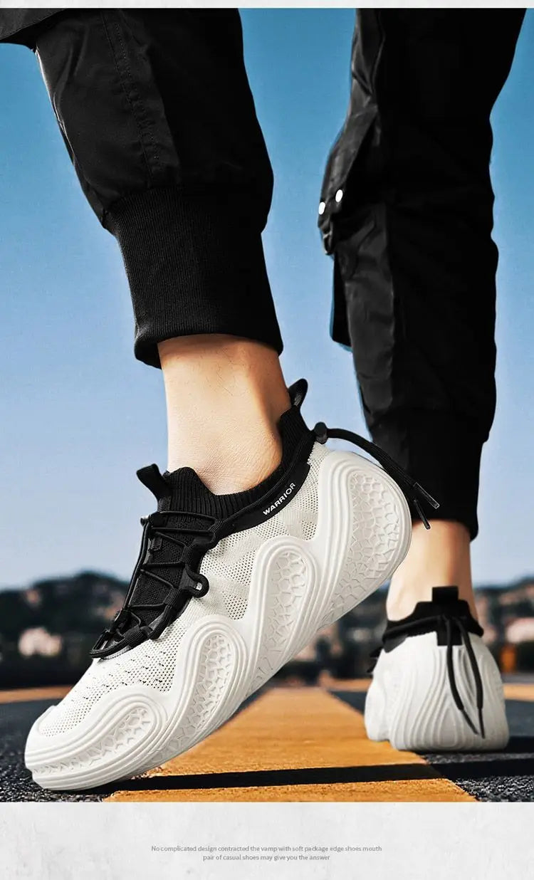 Warrior Original Brand Moški športni copati Trend Mesh Dihajoči Mehki dizajn Športni copati Poletni copati za hojo in tek Moški copati za prosti čas