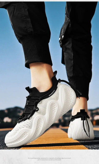 Warrior Original Brand Moški športni copati Trend Mesh Dihajoči Mehki dizajn Športni copati Poletni copati za hojo in tek Moški copati za prosti čas