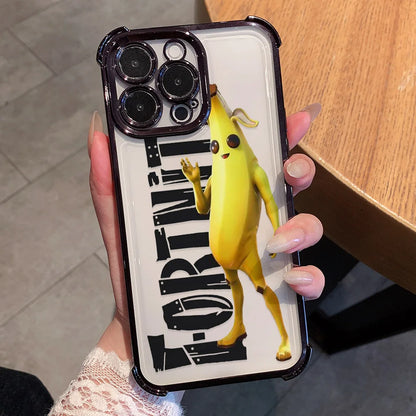 Custodia per telefono Anime Fortnite Game Plating per Xiaomi Redmi A7 15 A3 15C 14C K50 A1 Note 15 14 13 12 12s Pro Plus 4G 5G anti-caduta