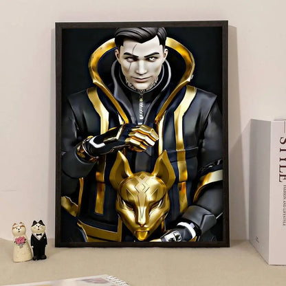 Poster a sorpresa Game F-Fortnite per la casa, quadro decorativo da parete per studio e soggiorno