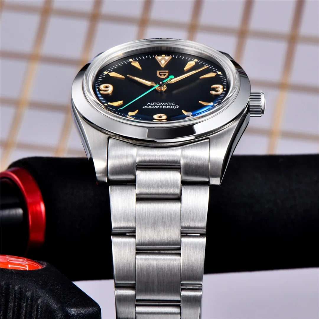 2024 NEW PAGANI DESIGN Sports Men's Automatic Mechanical Wristwatch Japan NH35A Stainless Steel Simple 200M Waterproof Montre Homme