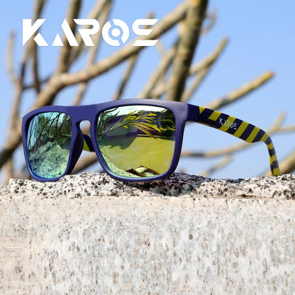 KAROS Polarized Sunglasses Unisex Car Driver Anti-Glare Goggles Outdoor for travel fishing beach UV400 eyeglasses