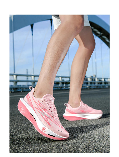 5.0 MIX Carbon Plate Running Shoes for Men and Women Racing Marathon Stable Rebound Shock-absorbing Training Sneakers