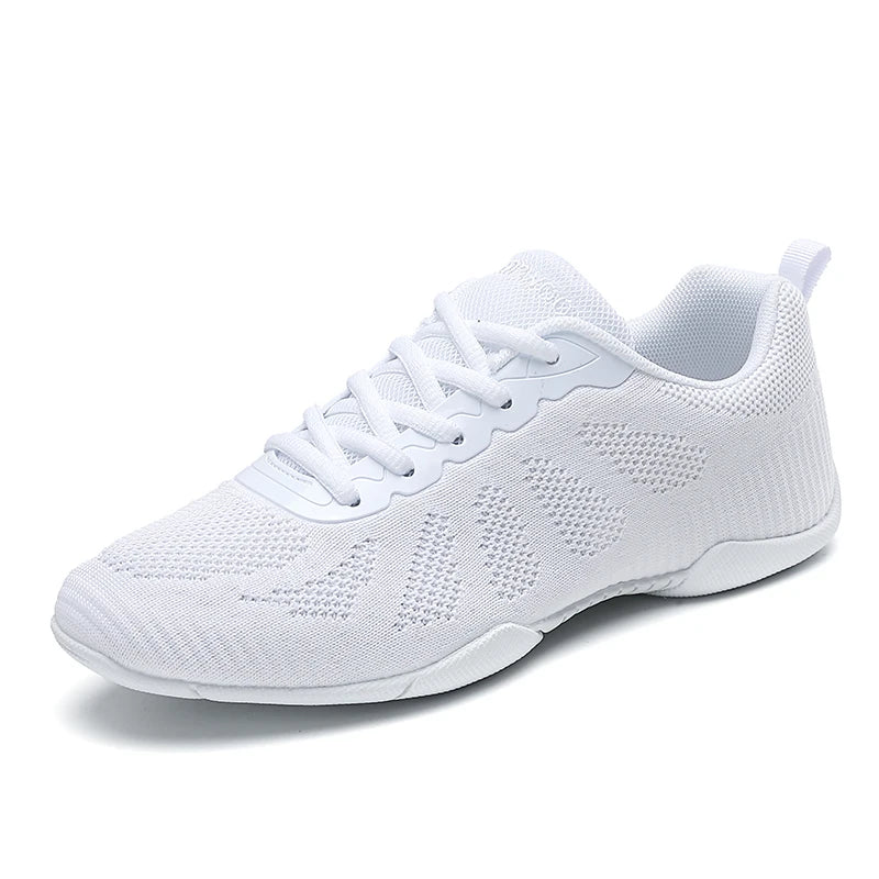 Marwoo Sneakers bianche da cheerleading per ragazze - Scarpe sportive leggere da allenamento, camminata e tennis per bambine e donne - 2316
