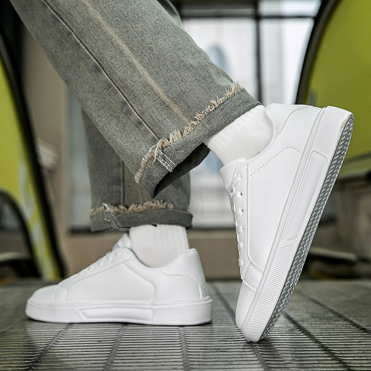 Pantofi bărbați din piele PU, adidași, pantofi casual la modă, pantofi de timp liber pentru bărbați, încălțăminte bărbați, pantofi vulcanizați, pantofi pentru cupluri, pantofi pentru femei