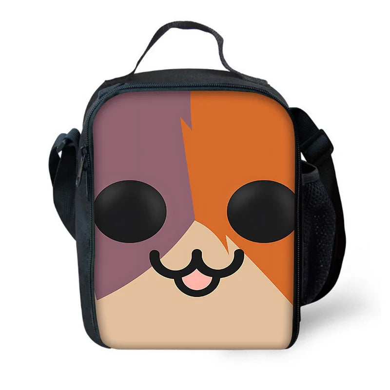 New Game FortniteS Child Insulated Large Capacity Bag for Boy and Girl Student Outdoor Picnic Reusable Thermal Cooler Lunch Box