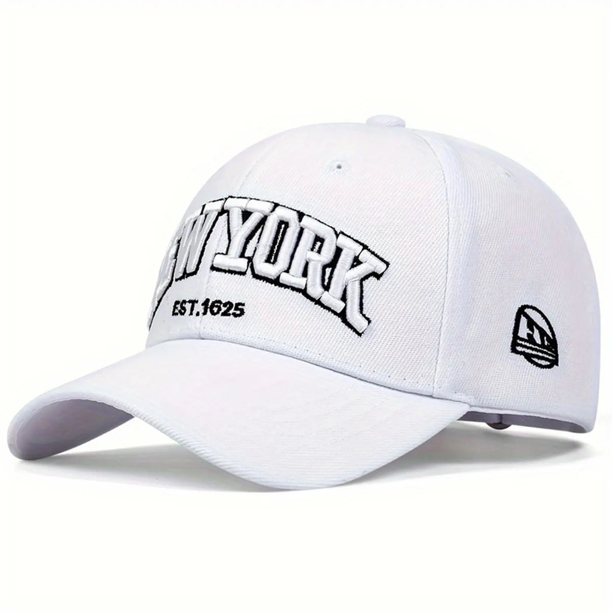 Unisex New York-baseballpetten met geborduurde letters, voor lente en herfst, verstelbare casual petten voor buiten, zonwerende petten, sport- en golfpetten