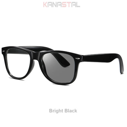Women Photochromic Glasses Blue Light Blocking Lenses Men Prescription Reading Myopia Eyewear Anti Fatigue PC Eyeglasses Frame