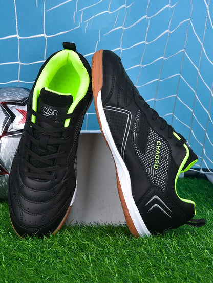 Men's Professional Soccer Cleats Anti-Slip Futsal Training Cleats Wear-Resistant Ultralight Outdoor Indoor Unisex Sneakers